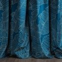 Eurofirany LIMITED COLLECTION MUSA2 Naktinė užuolaida iš minkšto aksomo su augalų raštu, 140X250 cm,