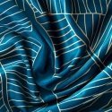 Eurofirany LIMITED COLLECTION MUSA2 Night curtain in soft velvet with plant pattern, 140X250 cm, loo Eurofirany LIMITED COLLECTION MUSA2 Night curtain in soft velvet with plant pattern, 140X250 cm, loo