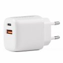 Amio Network charger pro-09 usb + usb-c 20 kikk charge 230 v