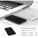 Eloop E30 Mobile Power Bank 5000mAh black Eloop E30 Mobile Power Bank 5000mAh black