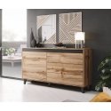 Cama Meble komoda NORD (spalva: Votan ąžuolas/ antracito)