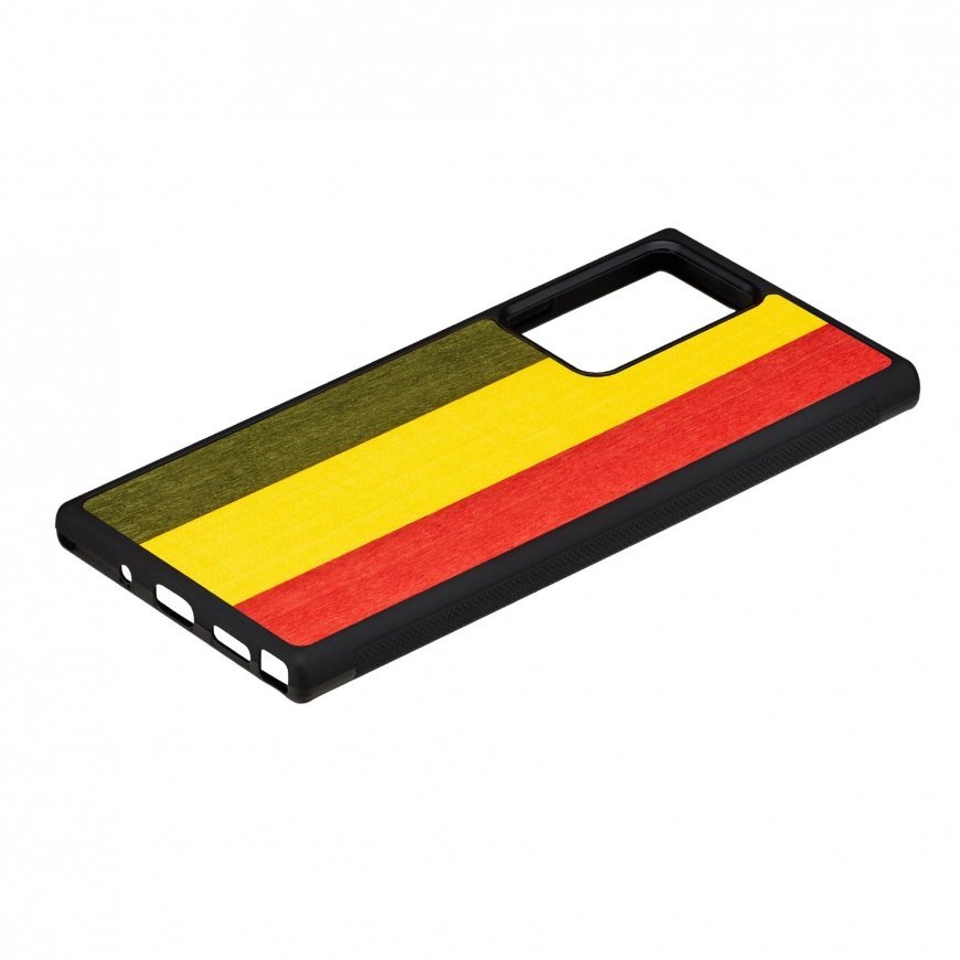 MAN&WOOD case for Galaxy Note 20 Ultra reggae juodas – 2