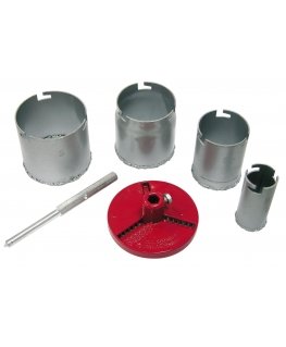 Mega Lace Hole Saws with Tungsten Sintering Kit 33-73mm - 26434