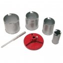 Mega Lace Hole Saws with Tungsten Sintering Kit 33-73mm - 26434 Mega Lace Hole Saws with Tungsten Sintering Kit 33-73mm - 26434