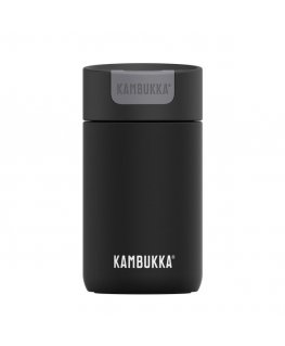 Kambukka Olympus 300ml Jet Black thermal mug