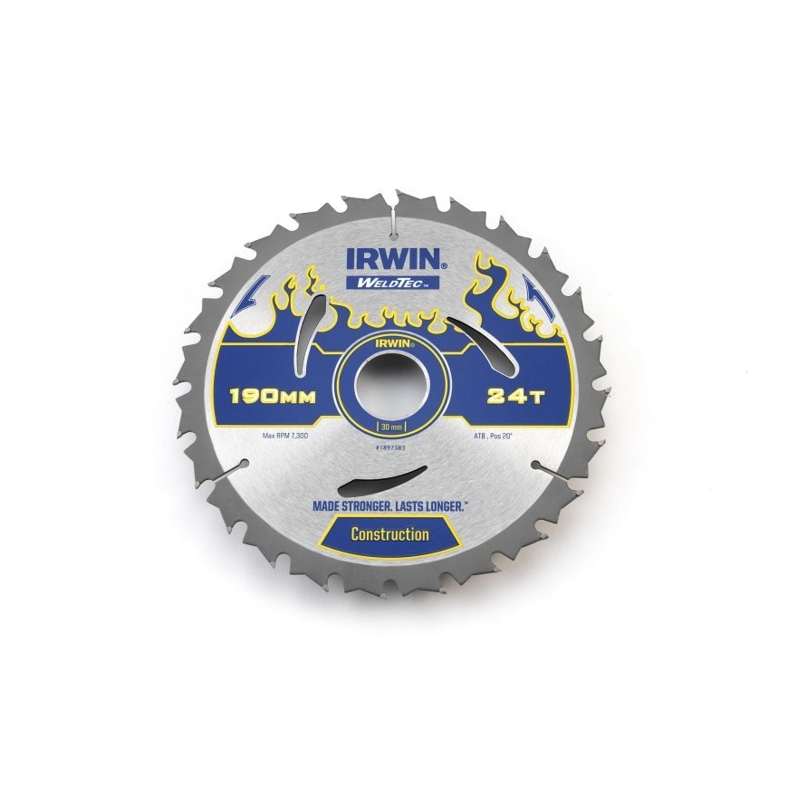 Irwin Pj. d. WELDTEC 190x30(20)x24T 2.4mm ATB – 2