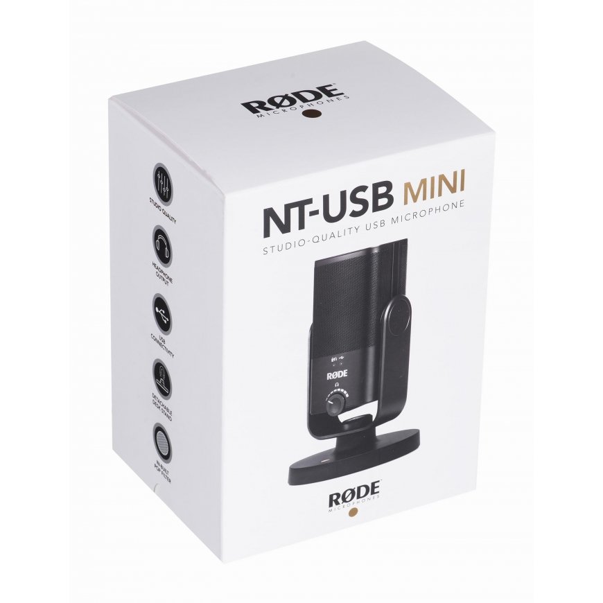 RØDE NT-USB Mini USB mikrofonas – 5