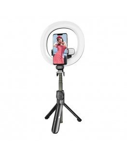 Selfie stick/tripod Puluz double LED