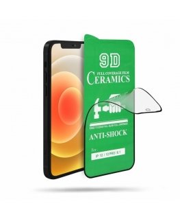 TakeMe HARD Ceramic Полной повверхностю защитное стекло для Apple iPhone 14 Black