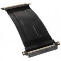 Akasa RISER BLACK X2, Premium PCIe 3.0 x 16 Riser cable,20CM 180° PCIe 3.0 x16 Female 180° PCIe 3.0 