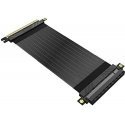 Akasa RISER BLACK X2, Premium PCIe 3.0 x 16 Riser cable,20CM 180° PCIe 3.0 x16 Female 180° PCIe 3.0 