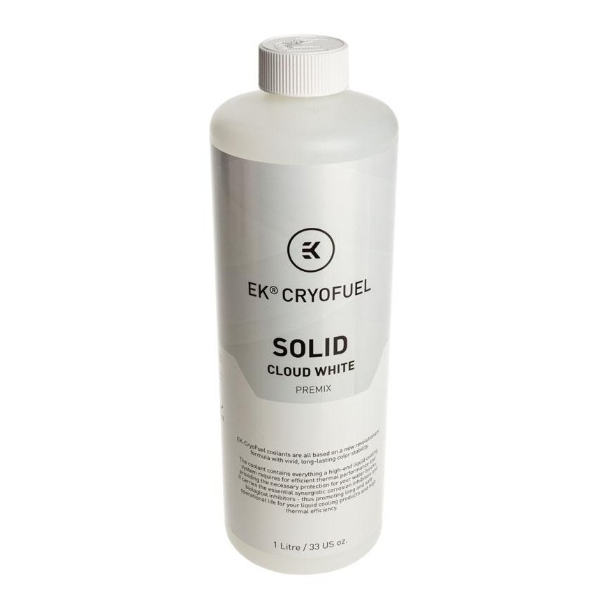 Ek Water Blocks Ek Vanduo Blocks EK Vanduo Blocks EK-CryoFuel Solid Premix, Cloud Baltas - 1000ml – 6