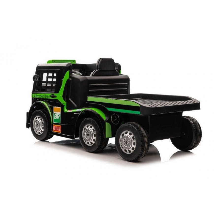 Lean Cars One-seater electric car with trailer Mercedes-Benz Axor XMX622, green – 5