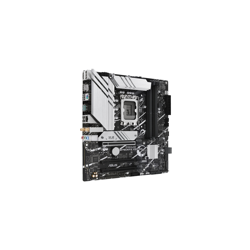 Main board Asus PRIME B760M-A WIFI D4 Processor family Intel, Processor socket LGA1700, DDR4 DIMM, M – 2