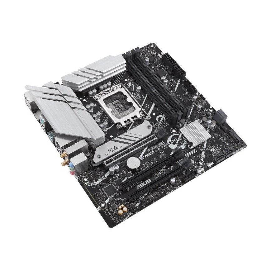 Main board Asus PRIME B760M-A WIFI D4 Processor family Intel, Processor socket LGA1700, DDR4 DIMM, M – 6