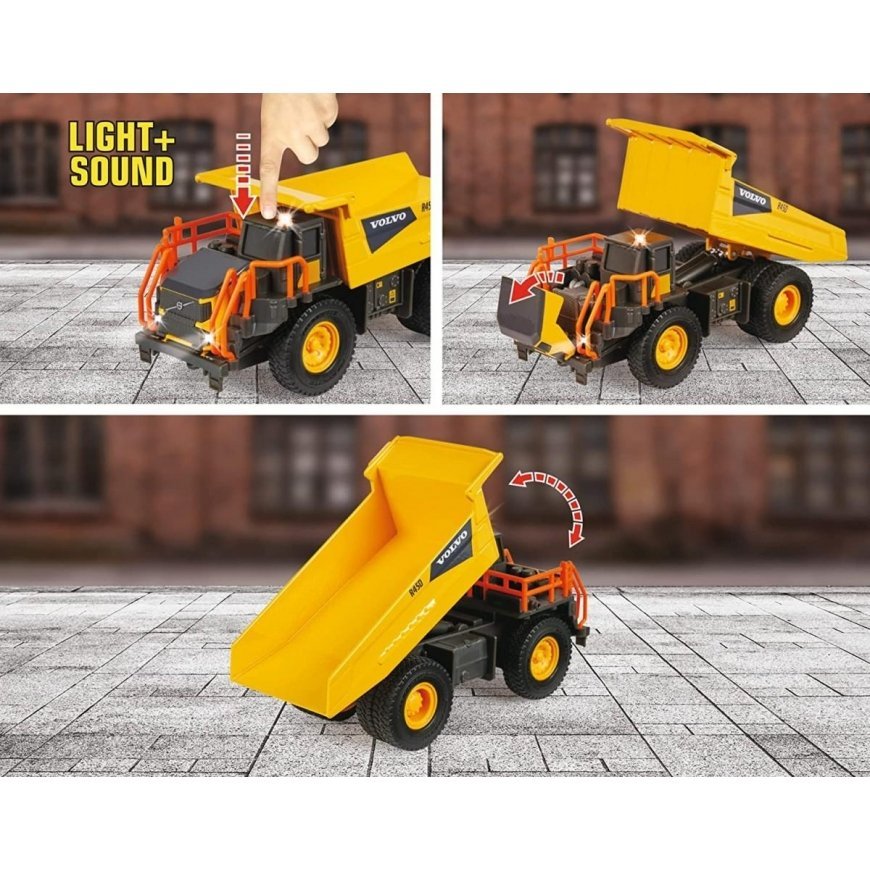 Simba MAJORETTE Grand Savivartis Volvo R45D 1:45 20cm – 2
