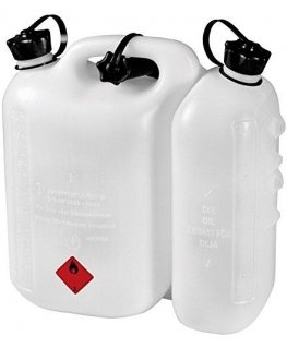 Hikoki Accessories Plastikinis bakelis kurui 5 L ir tepimo alyvai 3 L HiKOKI