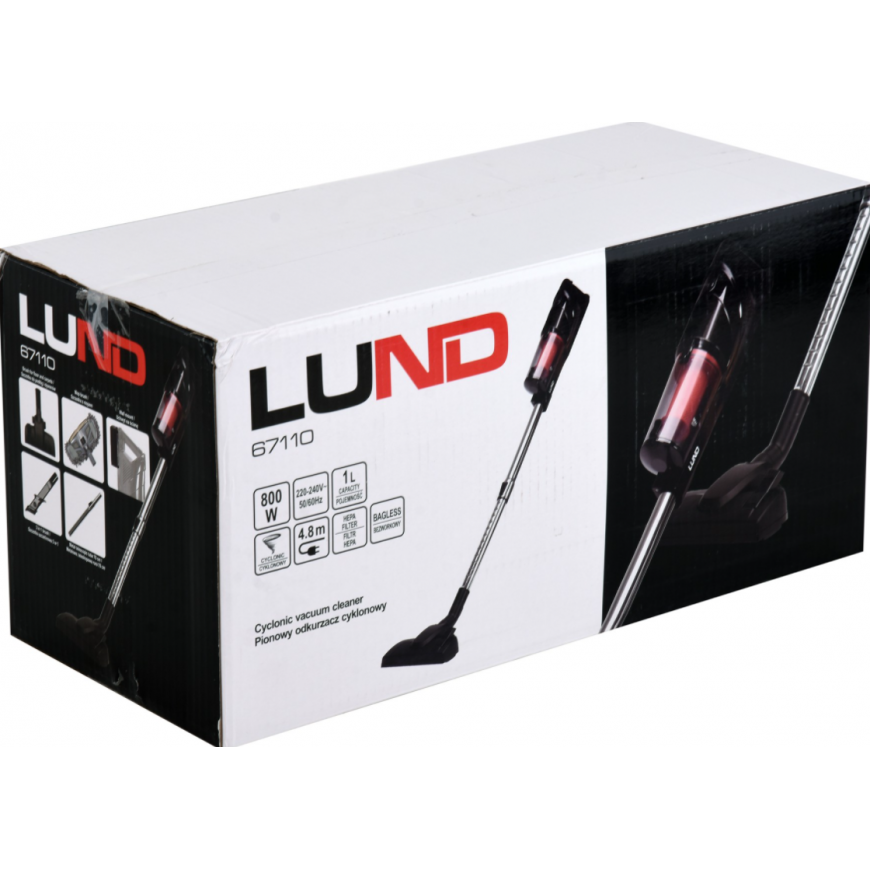 Toya Cyclonic vacuum cleaner LUND 67110, 800W – 8