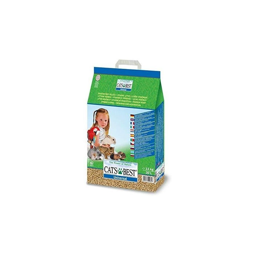 Cat's Best Universal granulated natural universal sawdust litter 20L – 4