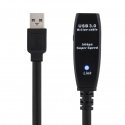 Deltaco USB3-1002 USB kabelis 5 m USB 3.2 Gen 1 (3.1 Gen 1) USB A Melns Deltaco USB3-1002 USB kabelis 5 m USB 3.2 Gen 1 (3.1 Gen 1) USB A Melns
