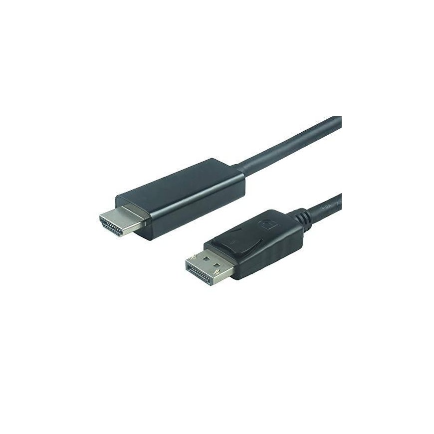 PremiumCord KPORTADK01-02 видео кабель адаптер 2 m DisplayPort HDMI Черный