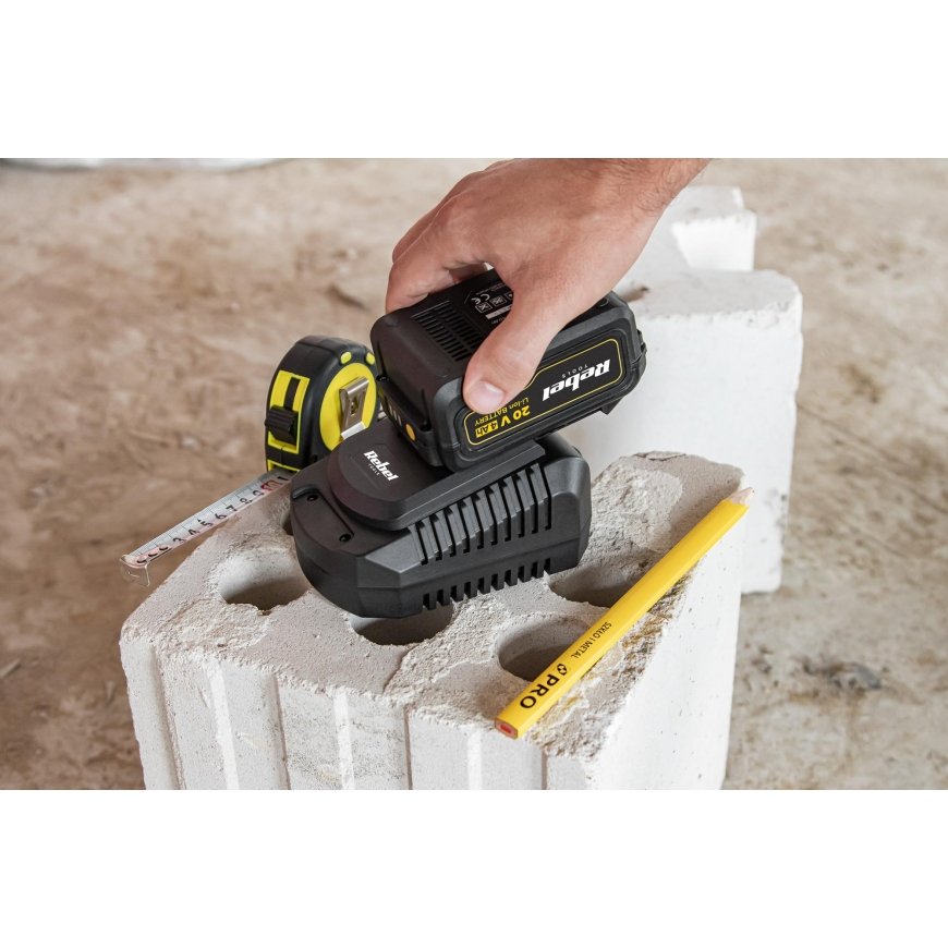 20V 4A Rebel Tools Rechargeable Battery – 2