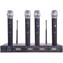 Azusa Mikrofonas PLL-400 UHF 4 kanały (4 mikrofony do ręki)