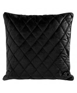 Eurofirany Pagalvė VELVET 50x50cm - juoda Pagalvės užvalkalas
