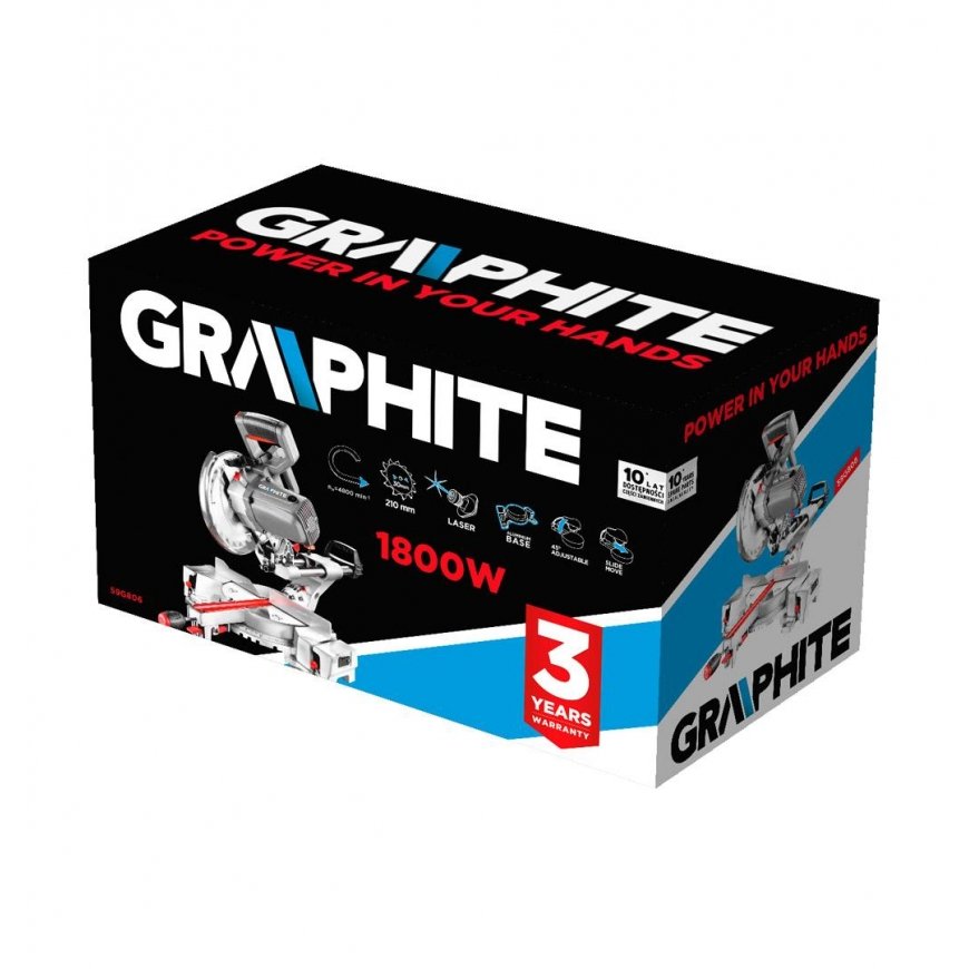 Graphite Graphite saw 59G806 1800W 210mm – 5