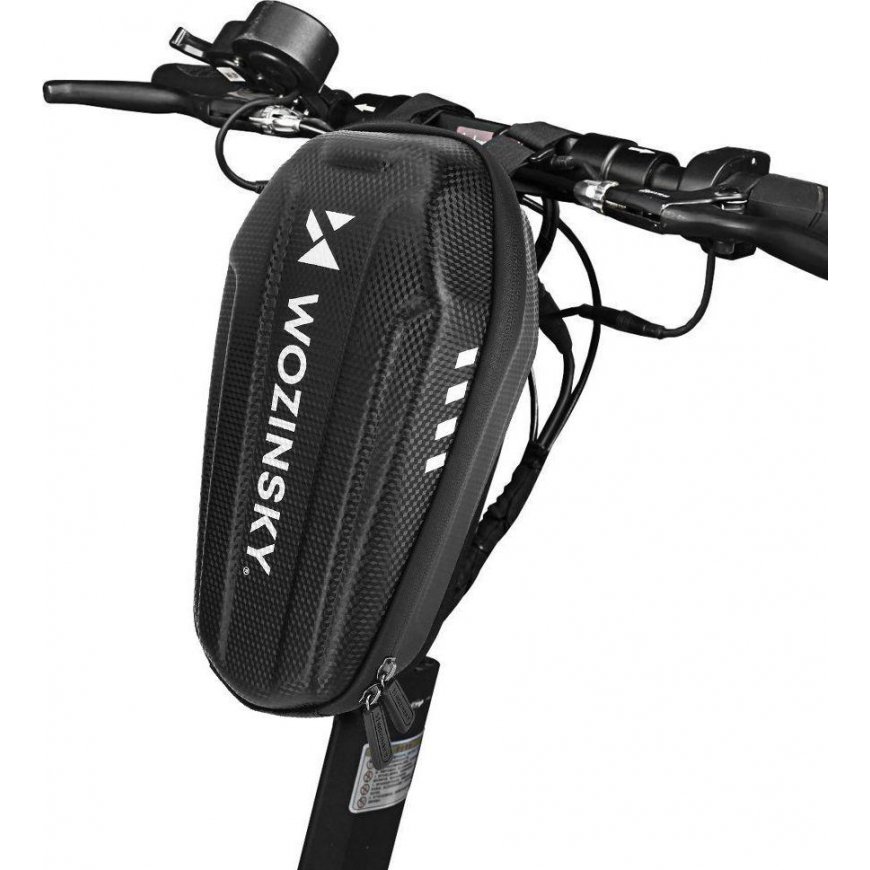Wozinsky Waterproof Scooter Handlebar Bag 3L Handlebar Bag Black (WSB4BK) – 2