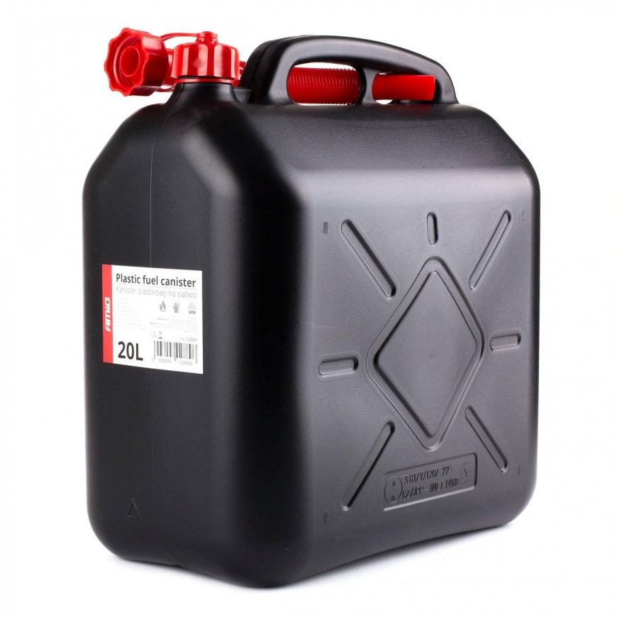 Amio Plastic canister, black 20l