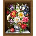 Beldizart Deimantinės tapybos rinkinys Gėlės 40х50 cm AZ-1604