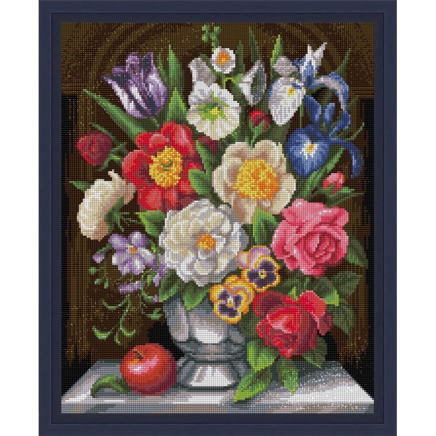 Beldizart Diamond painting set Flowers 40x50 cm AZ-1604 – 2