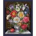 Beldizart Diamond painting set Flowers 40x50 cm AZ-1604 Beldizart Diamond painting set Flowers 40x50 cm AZ-1604