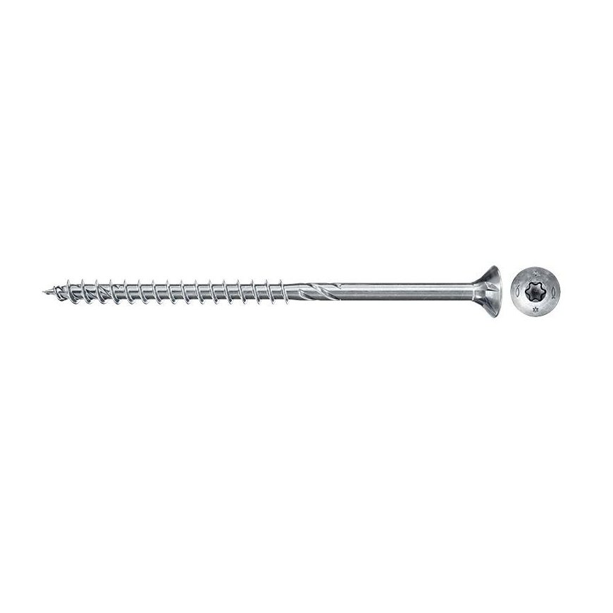 Stanley Wood screws TORX 5.0x100 white 100 – 5