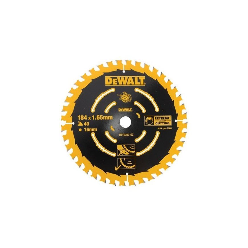 DeWALT Cutting disc 184x1.65x16mm, z40