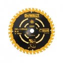 Pjovimo diskas 184x1,65x16mm, z40, 20° medis MDF, DeWalt Pjovimo diskas 184x1,65x16mm, z40, 20° medis MDF, DeWalt
