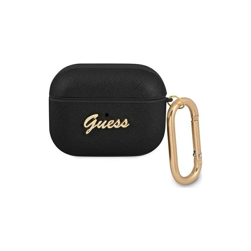 Guess GUAPSASMK AirPods Pro cover black/black