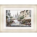 luca S Cross stitch kit Barcelona Cathedral 47x31cm SB2411