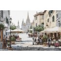 luca S Cross stitch kit Barcelona Cathedral 47x31cm SB2411