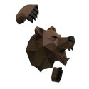 Beldizart Wizardi 3D Papercraft Bear PP-1MED-BRW Beldizart Wizardi 3D Papercraft Bear PP-1MED-BRW