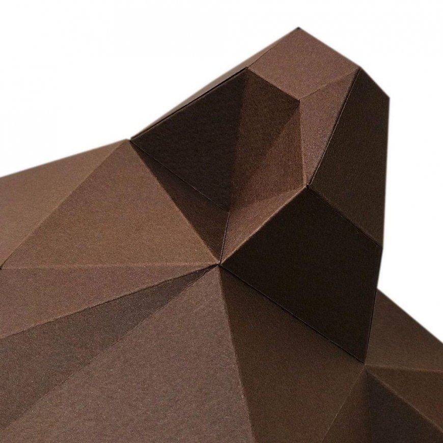 Beldizart Wizardi 3D Papercraft Bear PP-1MED-BRW – 6