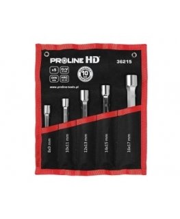 Proline Pro-Line Dvigubų šešiakampių veržliarakčių rinkinys 8-17mm 5 vnt. (36215)