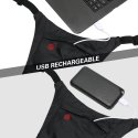Maclean Maclean MCE420 LED liemenė / kuprinė su nuotolinio valdymo pulteliu