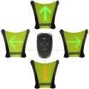 Maclean Maclean MCE420 LED liemenė / kuprinė su nuotolinio valdymo pulteliu
