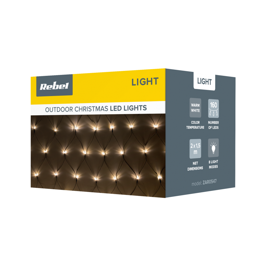 Outdoor Rebel lights - network. – 5