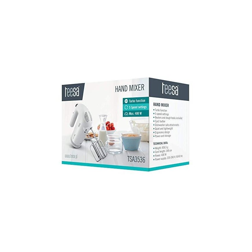 Plakiklis Teesa 400 W rankinis trintuvas – 4
