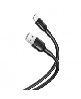 XO Cable USB to USB-C 2.1A (black)