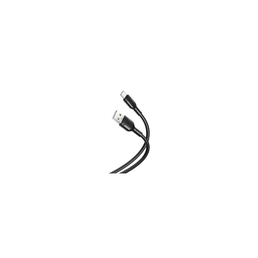 XO Cable USB to USB-C 2.1A (black) – 2