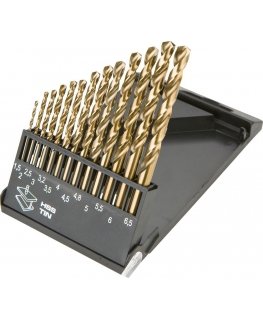 Graphite Grafito metalo grąžtas, titano cilindrinis 1,5 2 4,5 4 5,5 5 4,8 3 2,5 3,5 6 3,2 6,5 mm rinkinys (57H198)